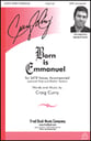 Born Is Emmanuel SATB choral sheet music cover